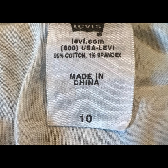 Levi’s, 545 Bermuda shirts, lightly used size 10 - Picture 5 of 7